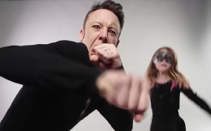 Leo and his daughter